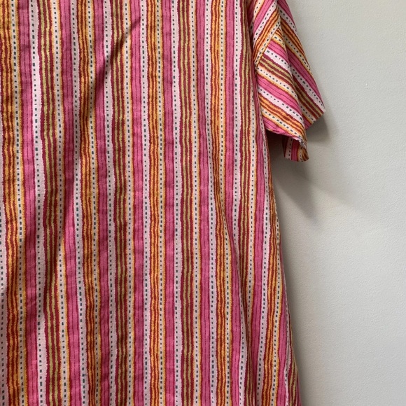 Toast cotton kaftan size small - medium pink stripe - Picture 7 of 12